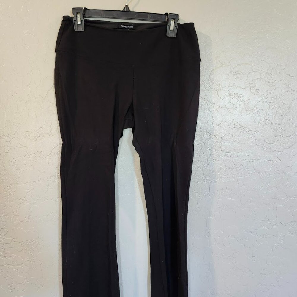 Athena Marie Black Womens legging pants Medium
